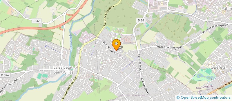 localisation de l'entreprise LAVERNEDE  PLAISANCE-DU-TOUCH