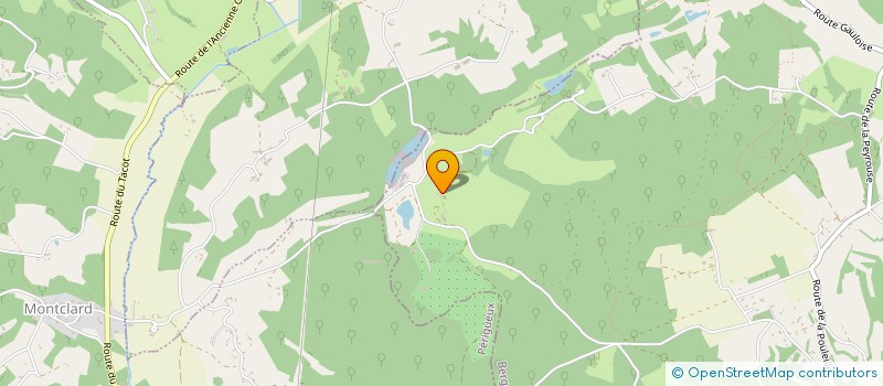 localisation de l'entreprise LAVERNELLE LOGISTIQUE  SAINT-FELIX-DE-VILLADEIX