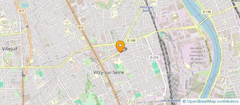 localisation de l'entreprise LAVETONLINGE.COM à VITRY-SUR-SEINE