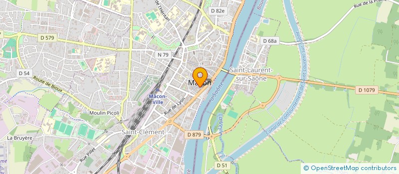 localisation de l'entreprise LAVEXPO  MACON