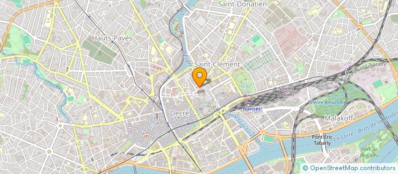 localisation de l'entreprise LAVEZZI à NANTES