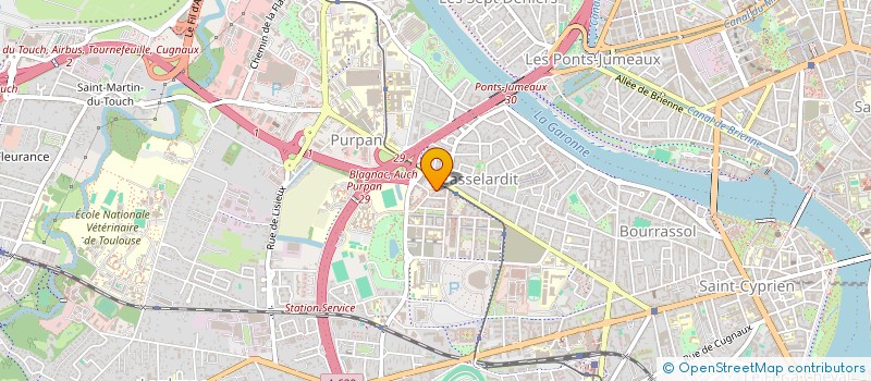 localisation de l'entreprise LAVHOME à TOULOUSE