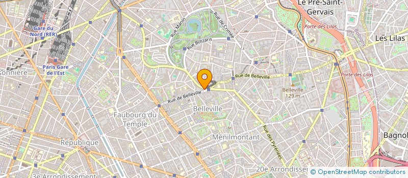 localisation de l'entreprise LAVI  PARIS