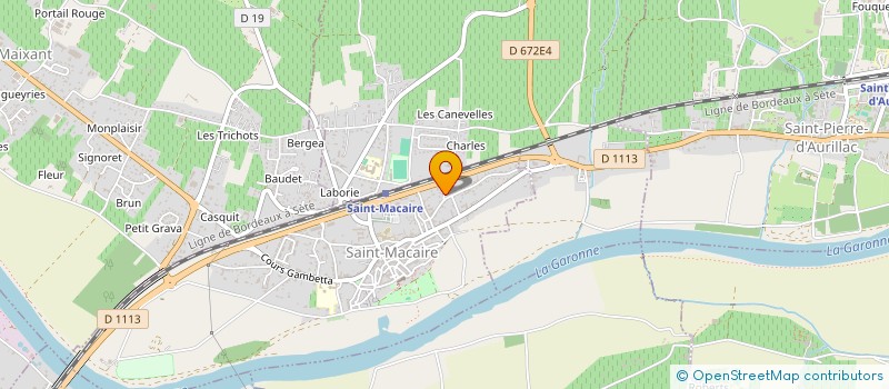 localisation de l'entreprise LAVI  BEGUEY