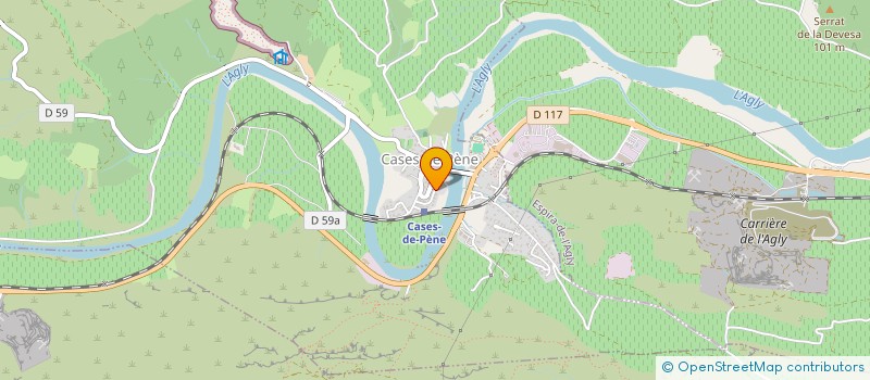 localisation de l'entreprise LAVI ADOM  CASES-DE-PENE