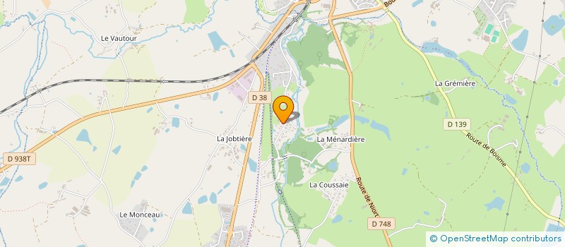 localisation de l'entreprise LAVI FONCIERE  BRESSUIRE