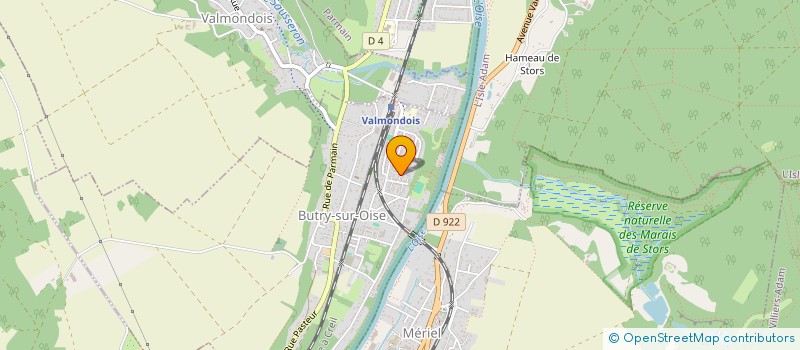 localisation de l'entreprise LAVIBAS  BUTRY-SUR-OISE