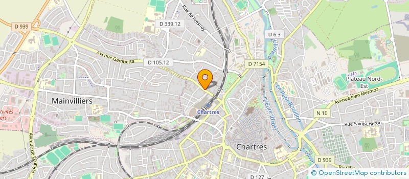 localisation de l'entreprise LAVICTOIRE à CHARTRES