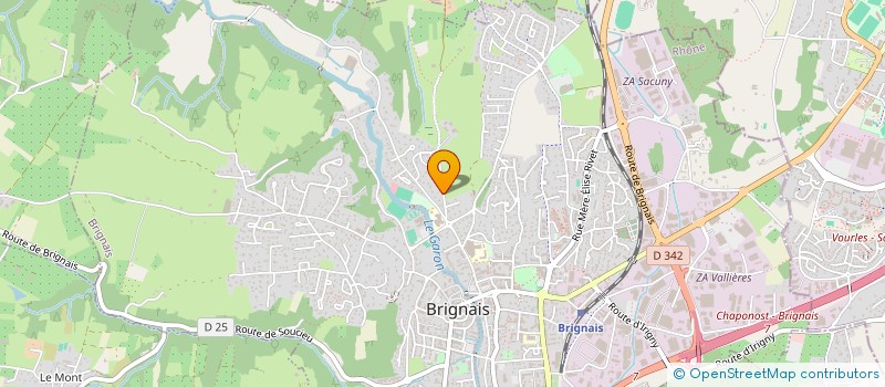 localisation de l'entreprise LAVIDA  BRIGNAIS