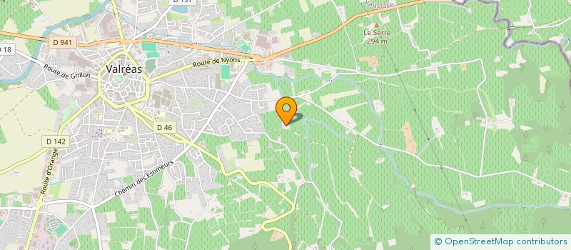 localisation de l'entreprise LAVIDA à VALREAS
