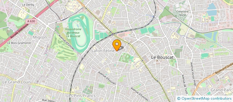 localisation de l'entreprise LAVIDO  LE BOUSCAT