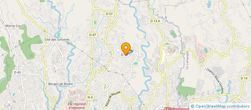 localisation de l'entreprise LAVIDOM  FORT-DE-FRANCE