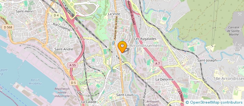 localisation de l'entreprise LAVIE  MARSEILLE