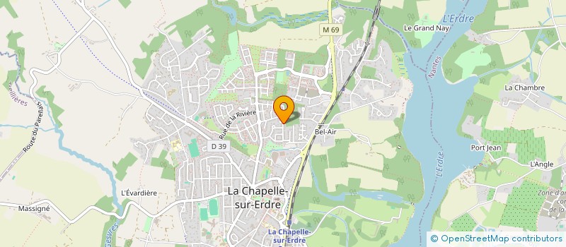 localisation de l'entreprise LAVIE à LA CHAPELLE-SUR-ERDRE