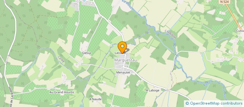 localisation de l'entreprise LAVIE  CAZAUBON