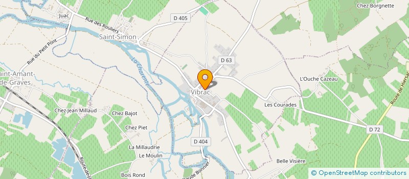 localisation de l'entreprise LAVIE-ECO à VIBRAC