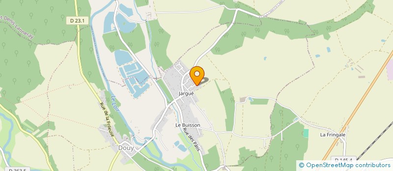 localisation de l'entreprise LAVIE PAYSAGE à CLOYES-LES-TROIS-RIVIERES