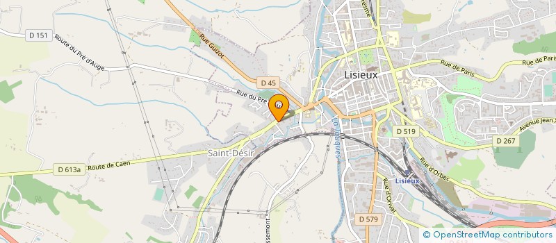 localisation de l'entreprise LAVIEC LUCIENNE  LEFRANCOIS JEAN-PIERRE à LISIEUX