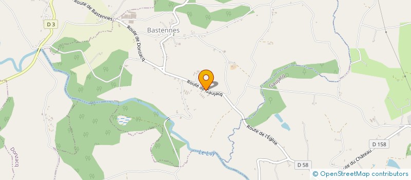 localisation de l'entreprise LAVIGNE AGRO IMPULSION  BASTENNES