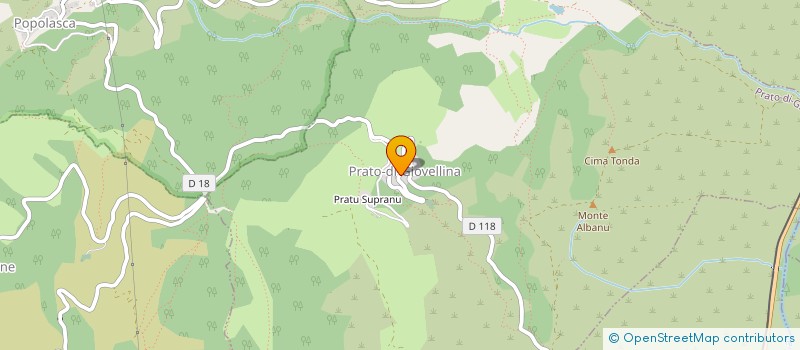 localisation de l'entreprise LAVIGNI à PIETRALBA