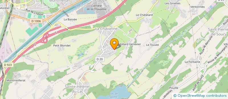 localisation de l'entreprise LAVILLA73  LA CHAVANNE