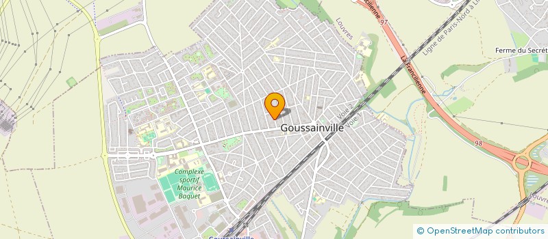 localisation de l'entreprise LAVILLE INDIVISION  GOUSSAINVILLE