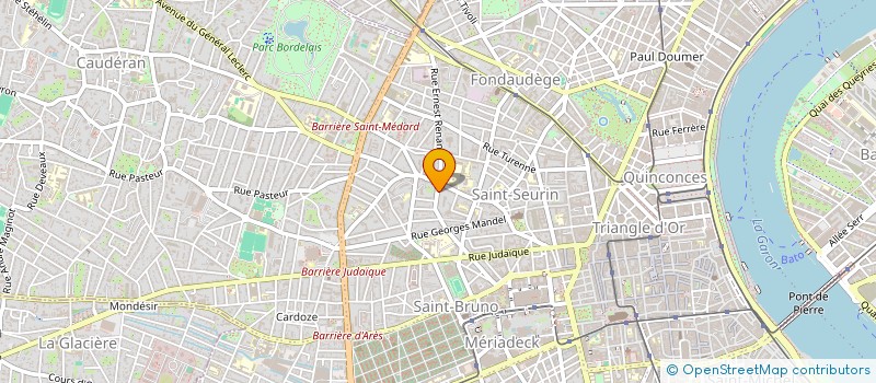 localisation de l'entreprise LAVIMMOBILIER  BORDEAUX