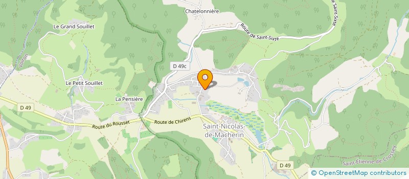 localisation de l'entreprise LAVIT  SAINT-NICOLAS-DE-MACHERIN