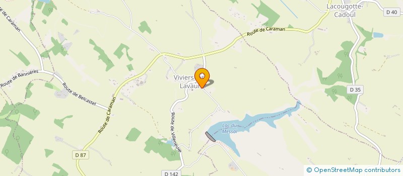 localisation de l'entreprise LAVIT SOUDURE  VIVIERS-LES-LAVAUR
