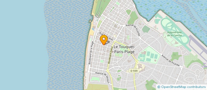 localisation de l'entreprise LAVLIL SARL à LE TOUQUET-PARIS-PLAGE