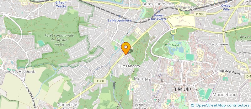 localisation de l'entreprise LAVMI  BURES-SUR-YVETTE