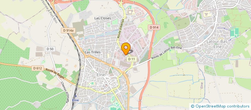 localisation de l'entreprise LAVO GIRAUDOUX  CASTRIES