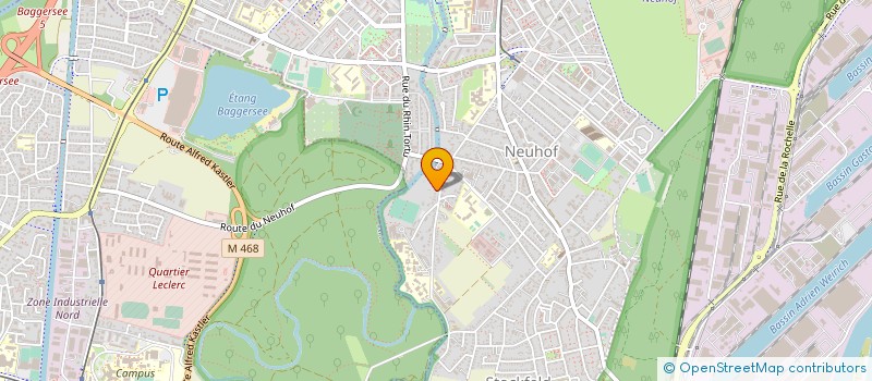 localisation de l'entreprise LAVO PRO à STRASBOURG