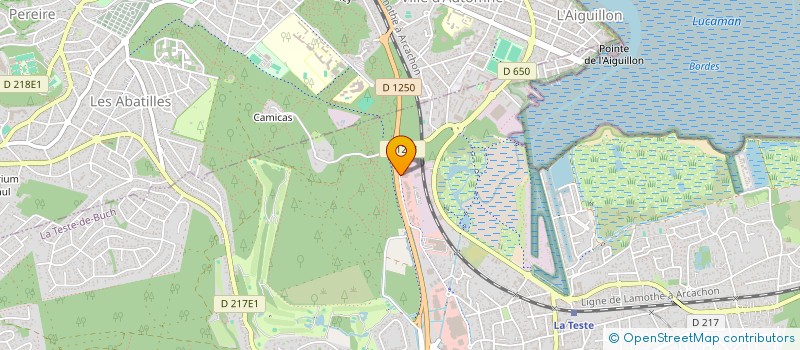 localisation de l'entreprise LAVOBASSIN à LA TESTE-DE-BUCH