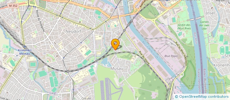 localisation de l'entreprise LAVOIE  STRASBOURG