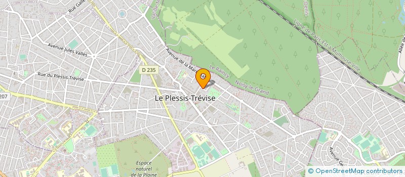 localisation de l'entreprise LAVOIE GIRONA  LE PLESSIS-TREVISE