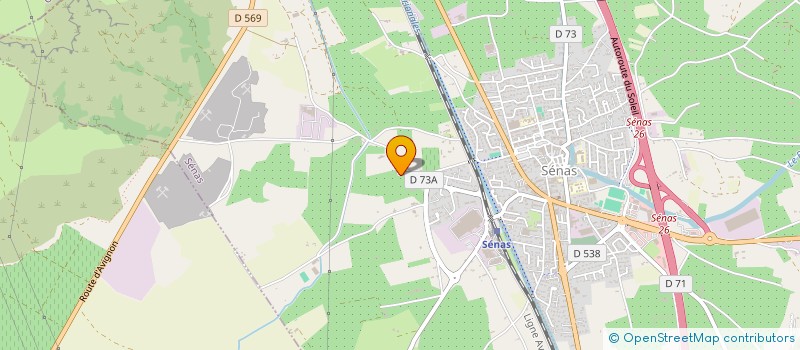 localisation de l'entreprise LAVOIR DES 7 NEZ à SENAS