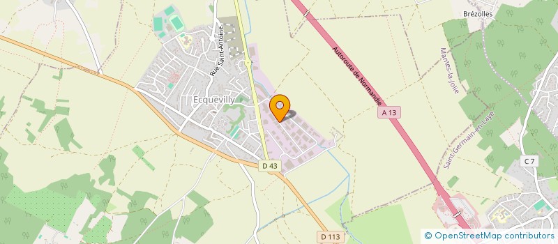 localisation de l'entreprise LAVOIR DES YVELINES  ECQUEVILLY