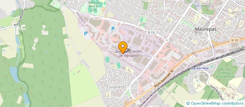 localisation de l'entreprise LAVOISIER à COIGNIERES