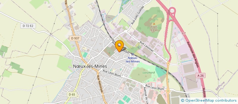 localisation de l'entreprise LAVOISIER  NUX-LES-MINES