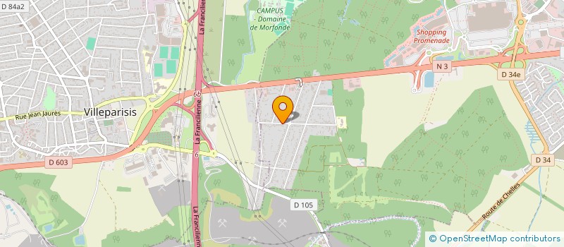 localisation de l'entreprise LAVOISIER  CLAYE-SOUILLY