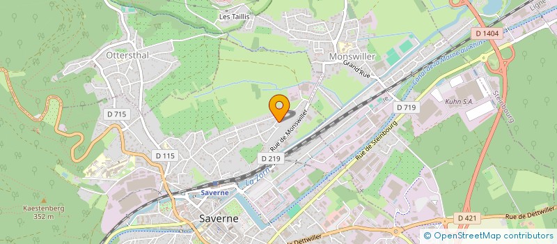 localisation de l'entreprise LAVOISIER DESPRES  SAVERNE