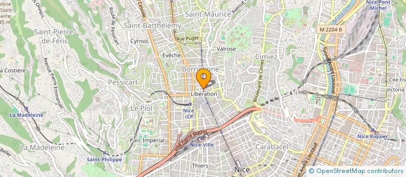 localisation de l'entreprise LAVOISY à NICE