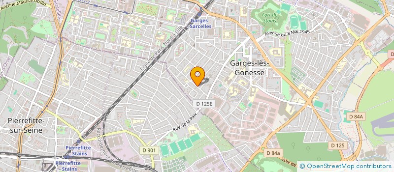 localisation de l'entreprise LAVOIX à GARGES-LES-GONESSE