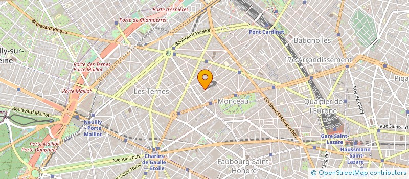 localisation de l'entreprise LAVOLLEE CHIMIE SA à PARIS