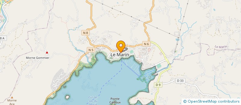 localisation de l'entreprise LAVOMARIN à LE MARIN