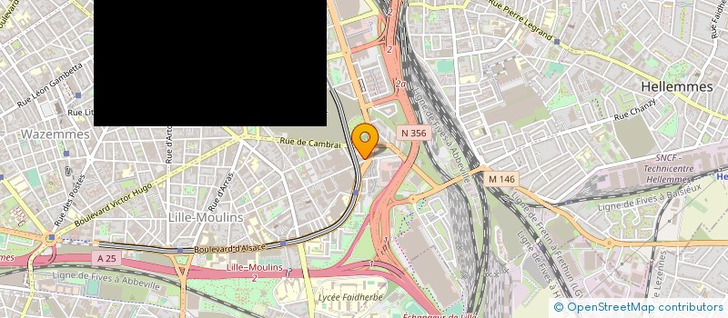 localisation de l'entreprise LAVOMATIC 4 à LILLE