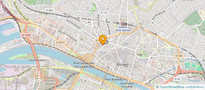 localisation de l'entreprise LAVOMATIC à ROUEN
