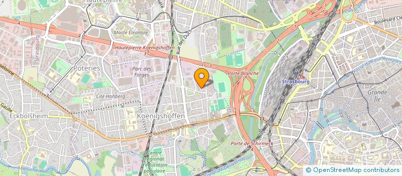 localisation de l'entreprise LAVOMATICUS à STRASBOURG