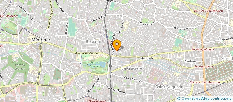 localisation de l'entreprise LAVOR SARL à BORDEAUX